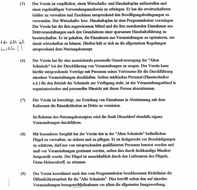 Kooperationsvertrag zwischen Kulturamt und Verein "Leben in der Fabrik", Seite 3